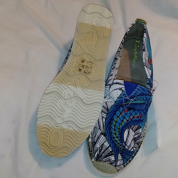 Abalone Platform Espadrille Flat4 - Picture 5 of 9